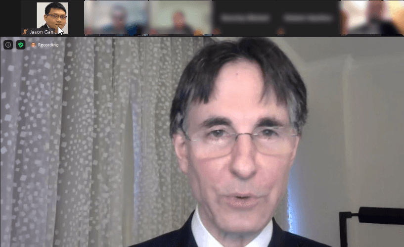 Jason Gan with Dr John Demartini