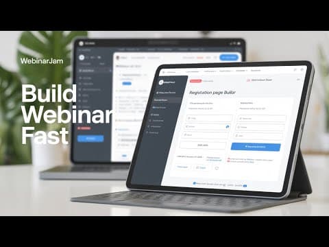 Easy Steps to Run Your First Webinar!